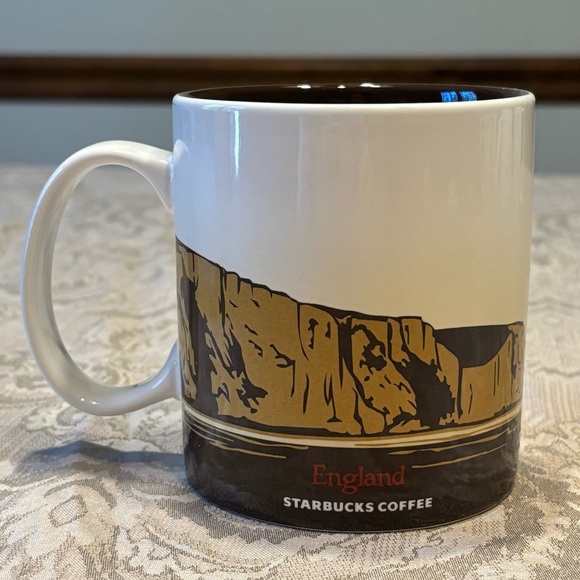 Starbucks Global Icon City Collector Series England Shakespeare Mug 2014 16oz - Picture 4 of 9